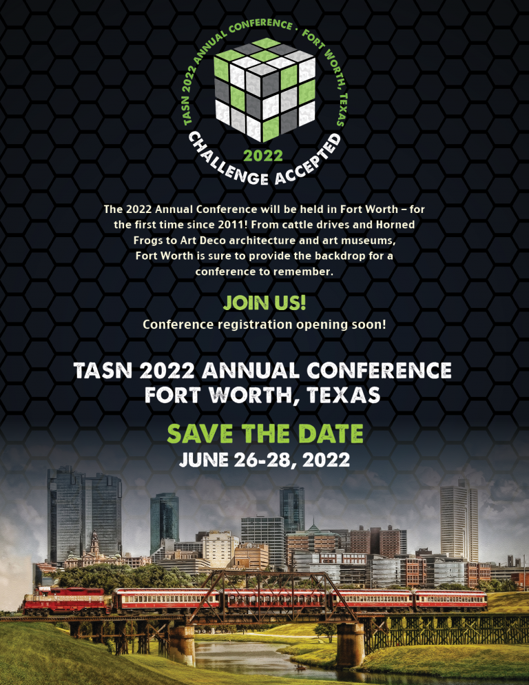 Print Layout TASN Conference Save the Date Shelley Livaudais